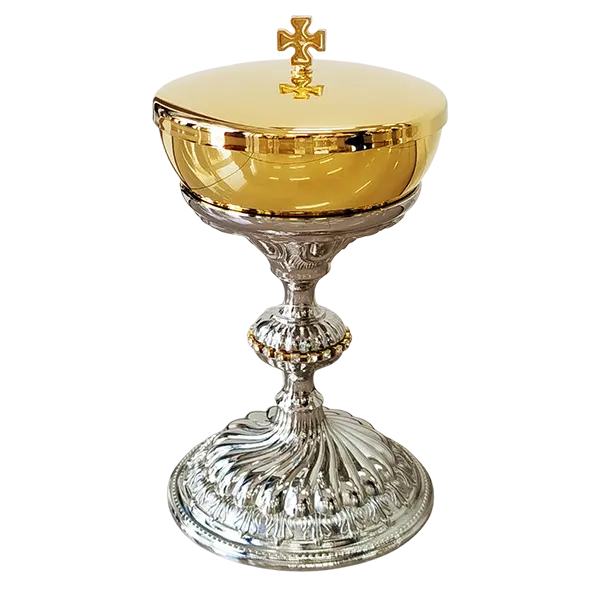 Cibório Italiano MS738/A Dourado 22cm